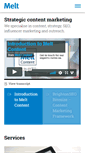 Mobile Screenshot of meltcontent.com